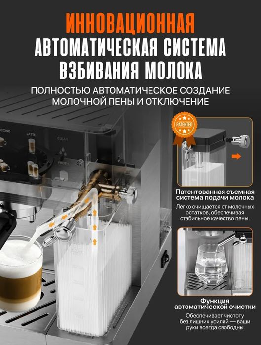 Кофемашина "SONIFER" SF-3587, 1350 W