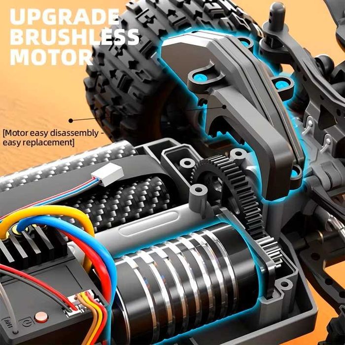 ZNLYRION 4WD RC CAR КОЛА с дистанционно