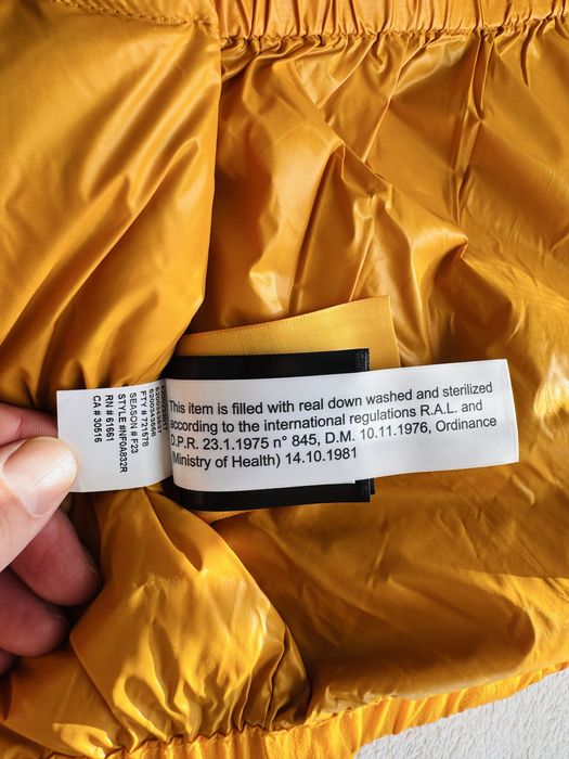 North Face RMST Sierra Parka, Real down 700