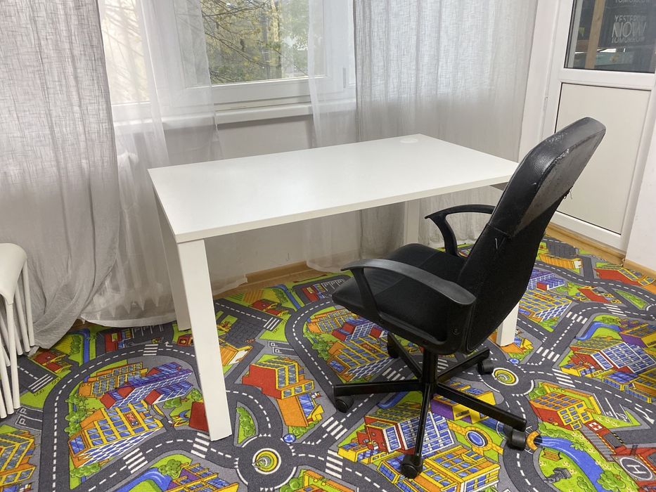 Birou pal metal 125 x 75