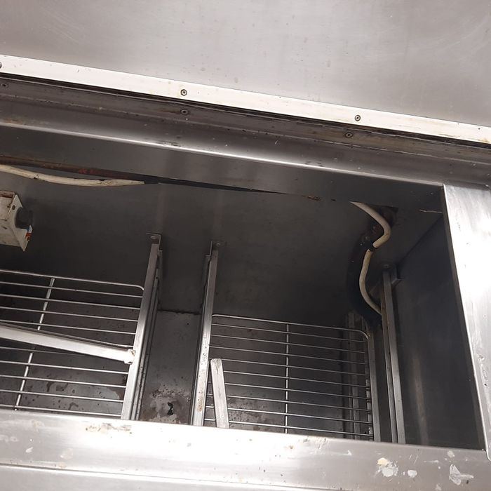 Masa rece lucru/salatiera 260/70/70cm