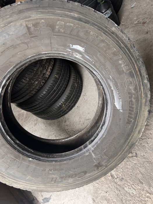 5 anvelope camion/autocar 295/80/22.5 , Michelin , 12 mm