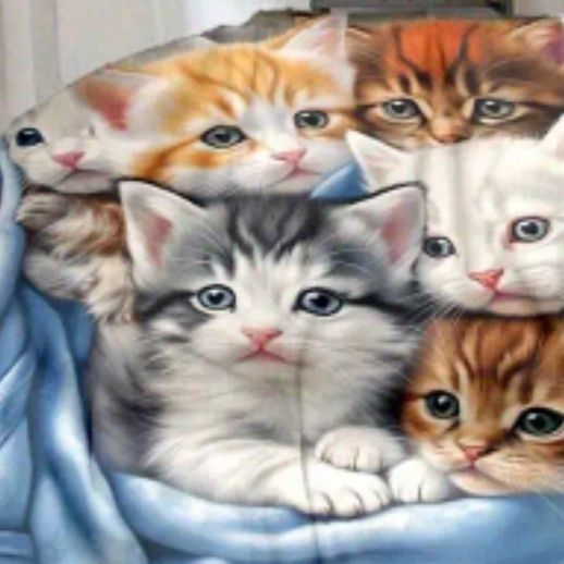 Меко плюшено одеяло, 130/150, ново