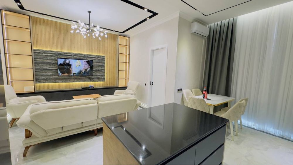 Новостройка Oq Saroy от Urban Stroy 3 комнатная 3 этаж, 83м2. Евро