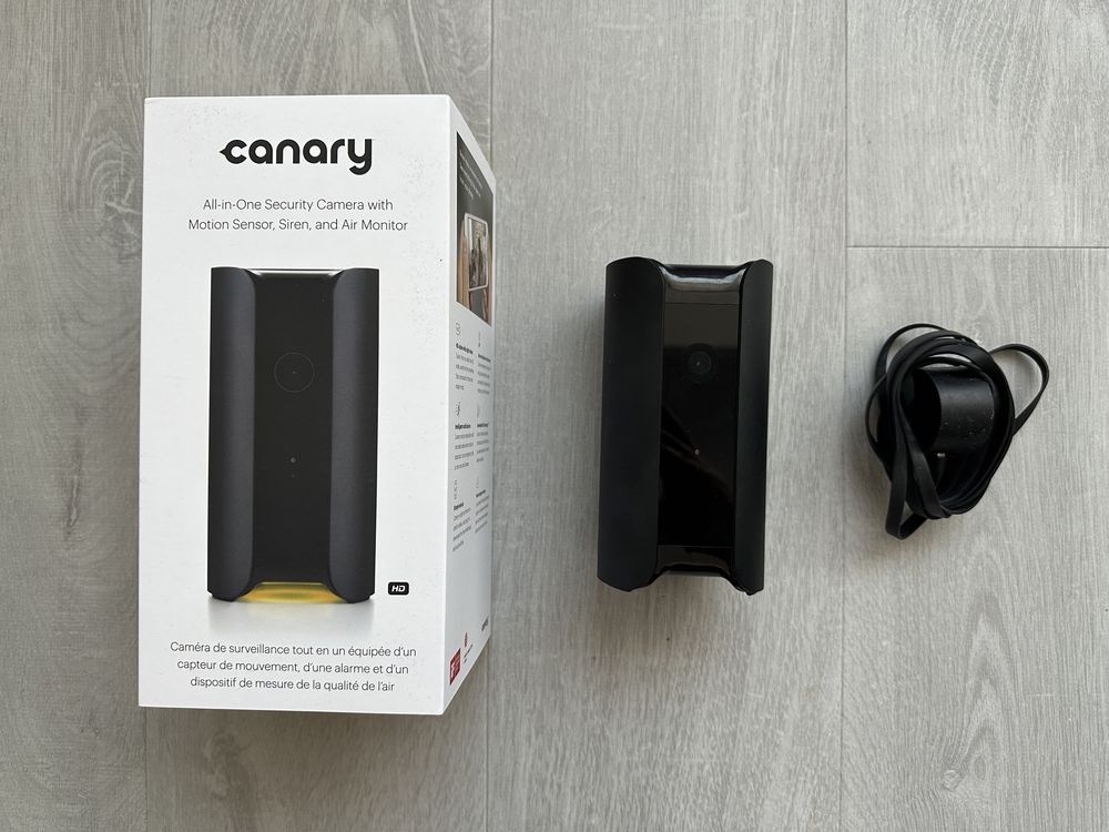Camera de securitate smart Canary Pro HD geofencing WiFi ca NOUA