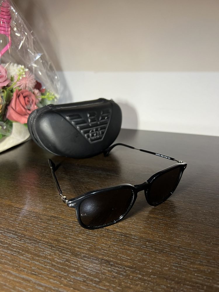 Giorgio Armani ochelari soare wayfarer Made in Italy GA 924 S