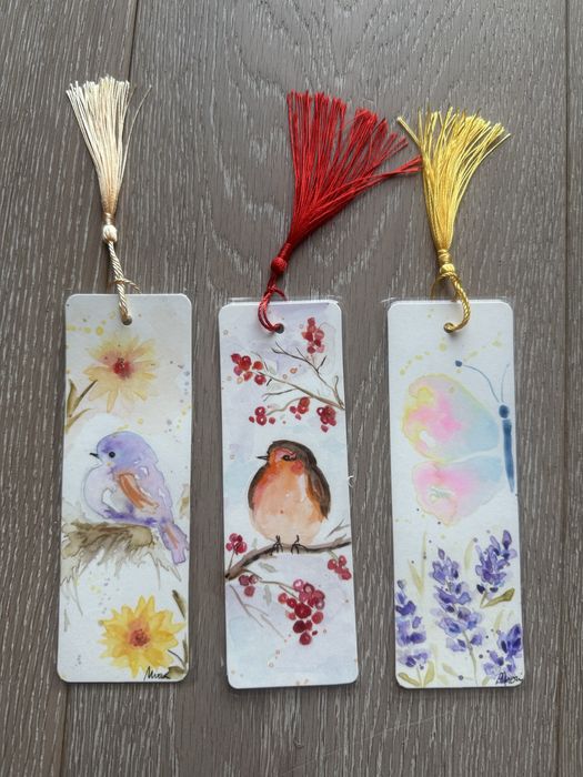 Mini picturi care pot fi semne de carte