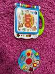 Carte Vtech lb romana si engleza + accesoriu de jucarie