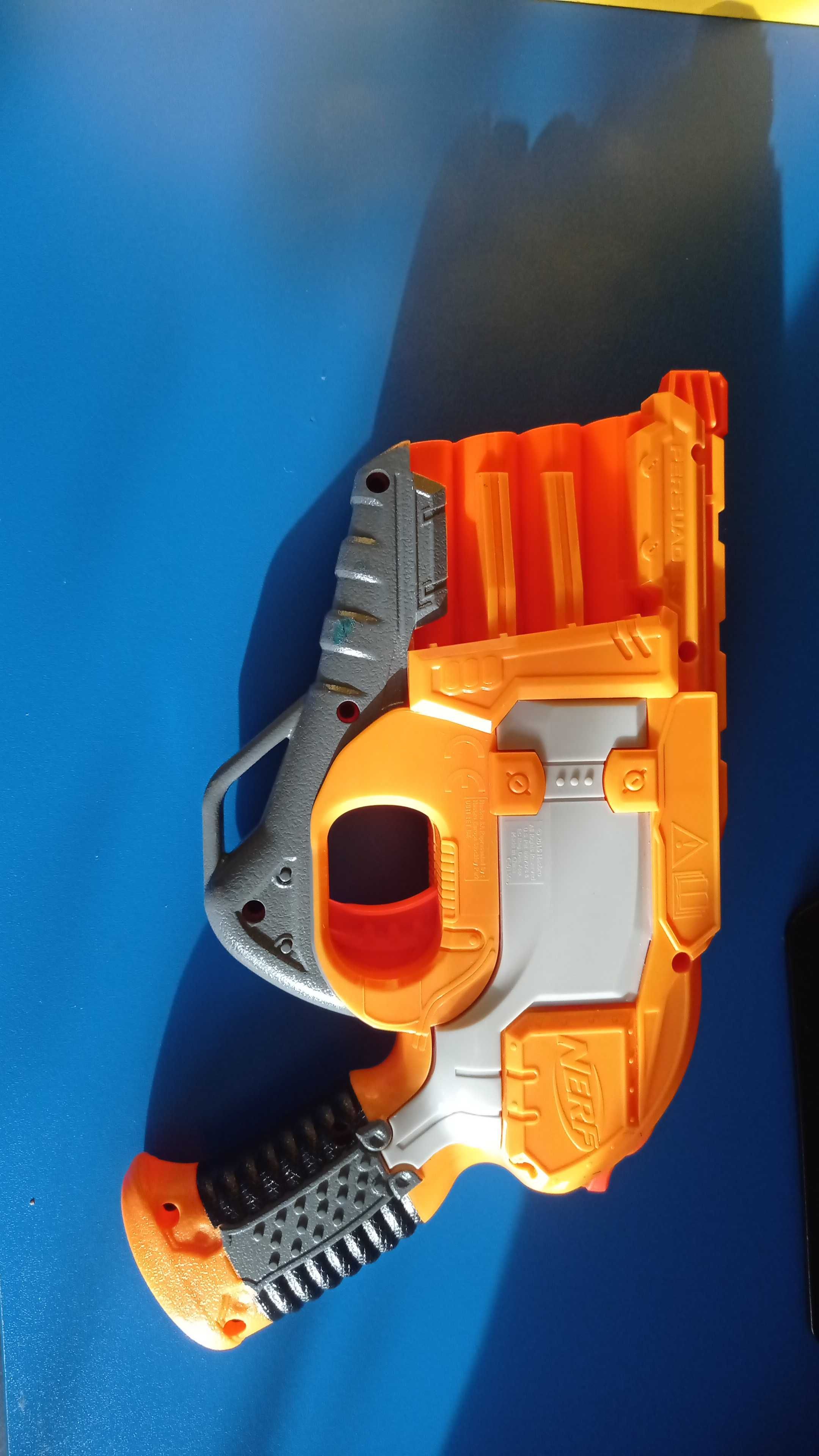 Pistol Nerf persuader+mogulus+strongarm