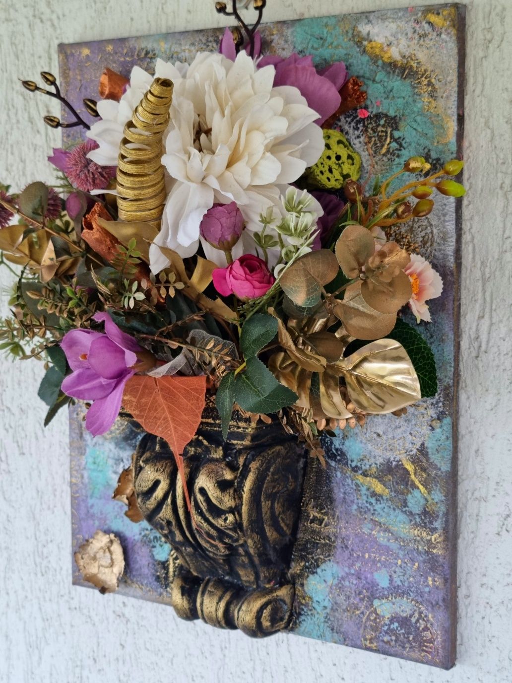 Tablou handmade Relief Flower