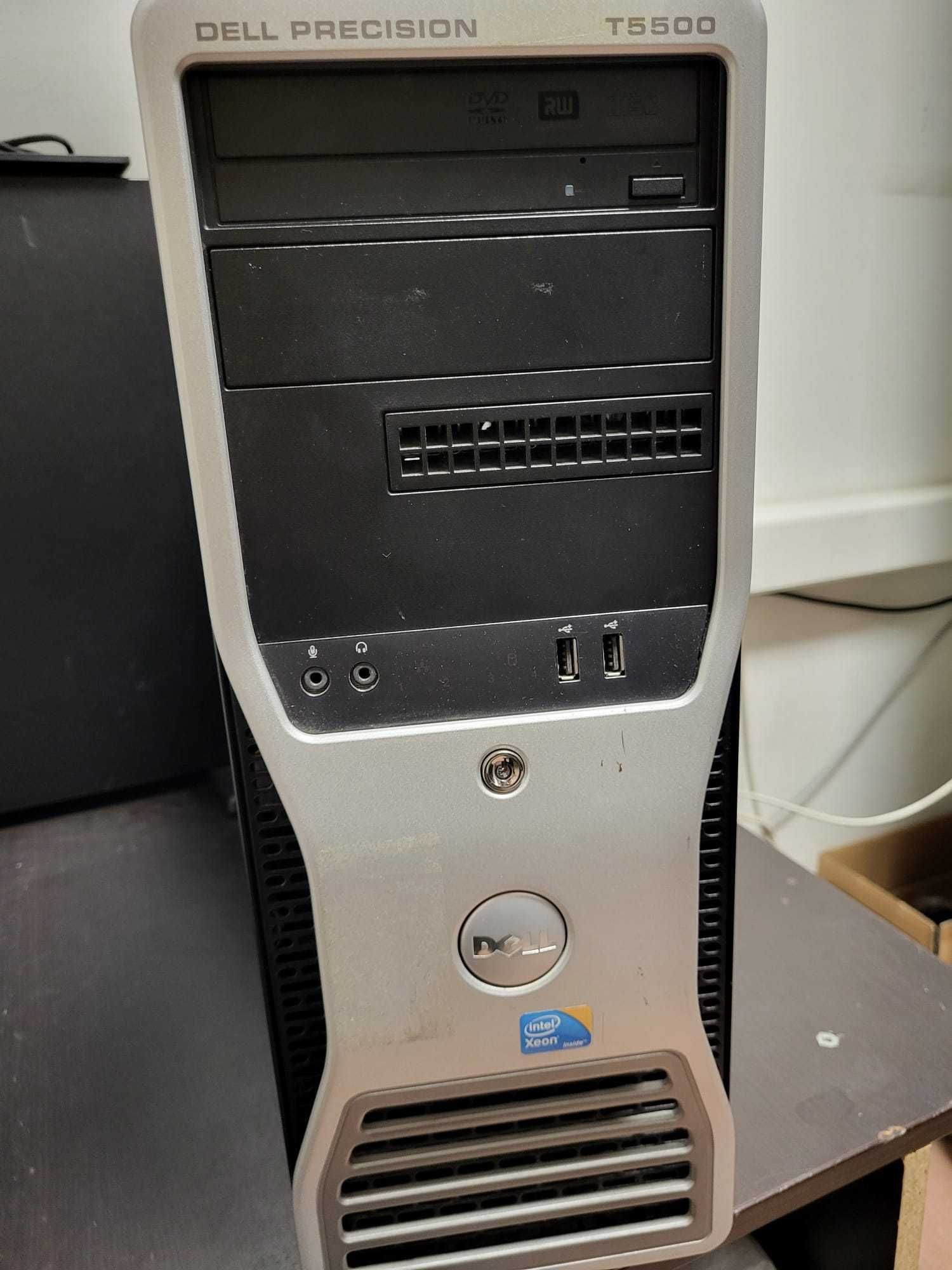 PC Workstation Dell T5500, Xeon X5660 2.8GHz, 12GBDDR3, 500GB+120SSD