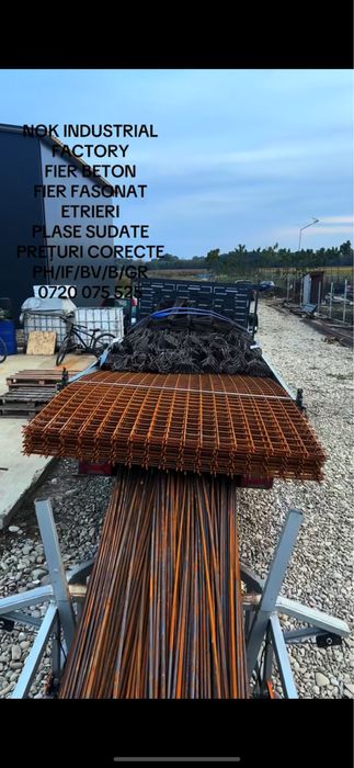 Fier beton 12 metri Etrieri