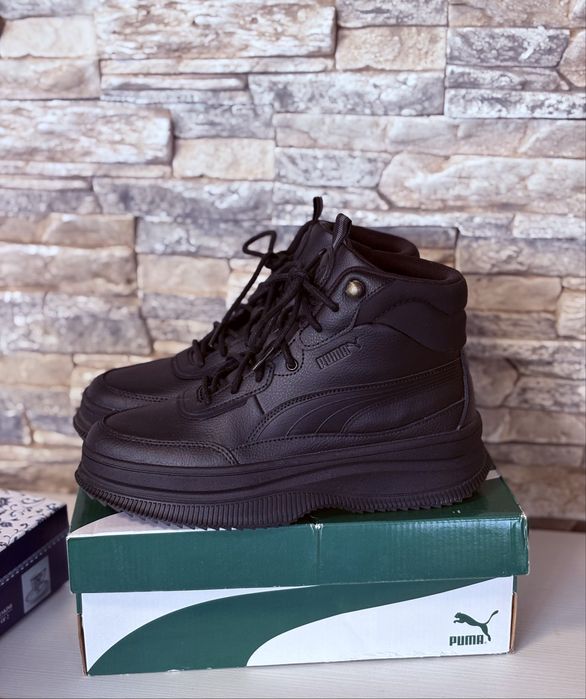 Зимни кожени боти Puma