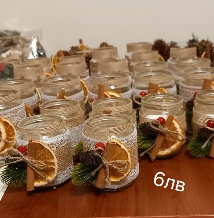 Ръчно изработени коледни украси