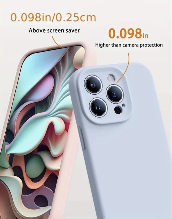 Husa silicon slim, iPhone 17 Pro, diverse culori