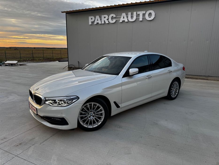 BMW Seria 5 Automat/Harman Kardon/distronic/side/lane/camera/alb perlat/full led
