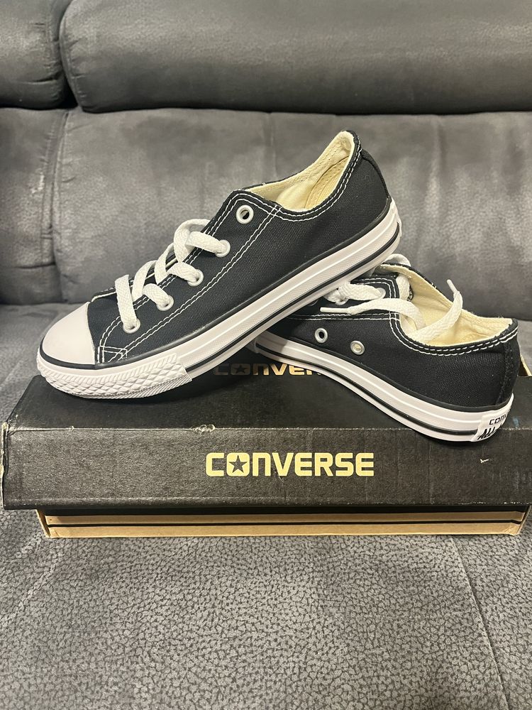 Converse черен нисък