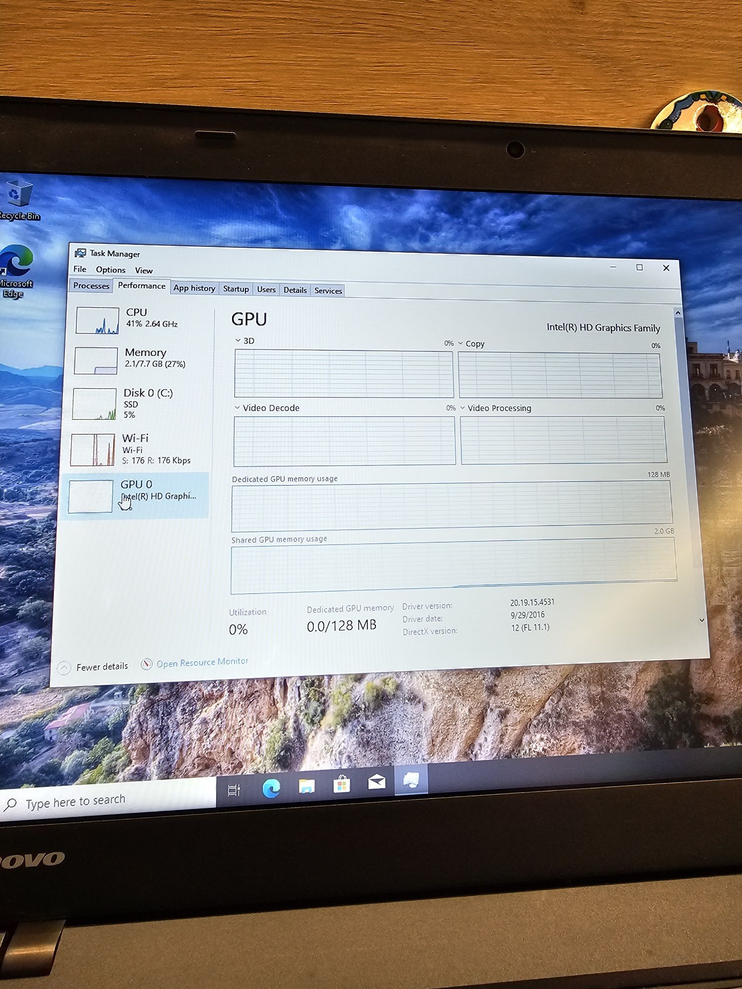 Лаптоп Lenovo ThinkPad T440 i5 8GB 512GB нов ssd