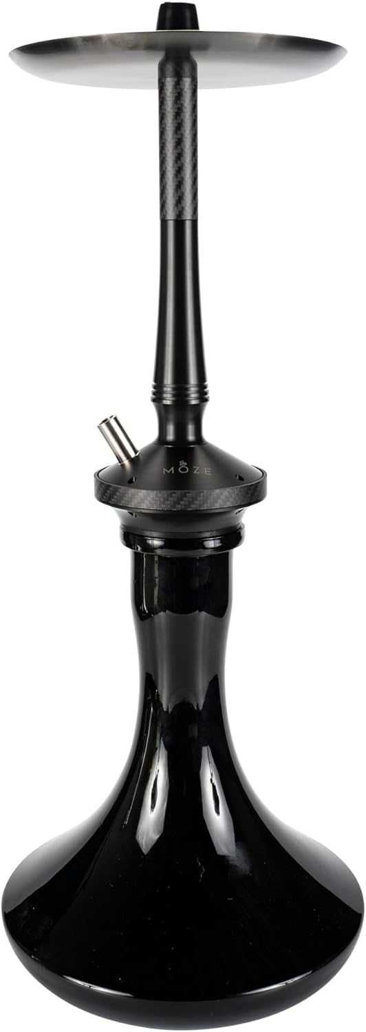 Narghilea Premium Moze x Vyro Noir All Black - Set Complet NOU SIGILAT