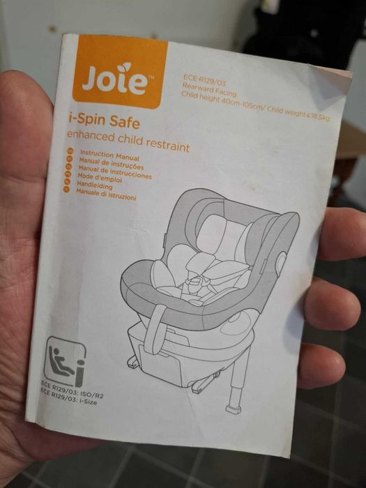 Joie i-Spin Safe Бебешко / Детско Столче за Кола i-Size ISOFIX