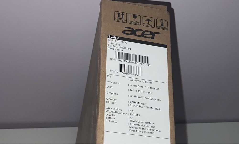 Acer Swift 3 - 512 GB