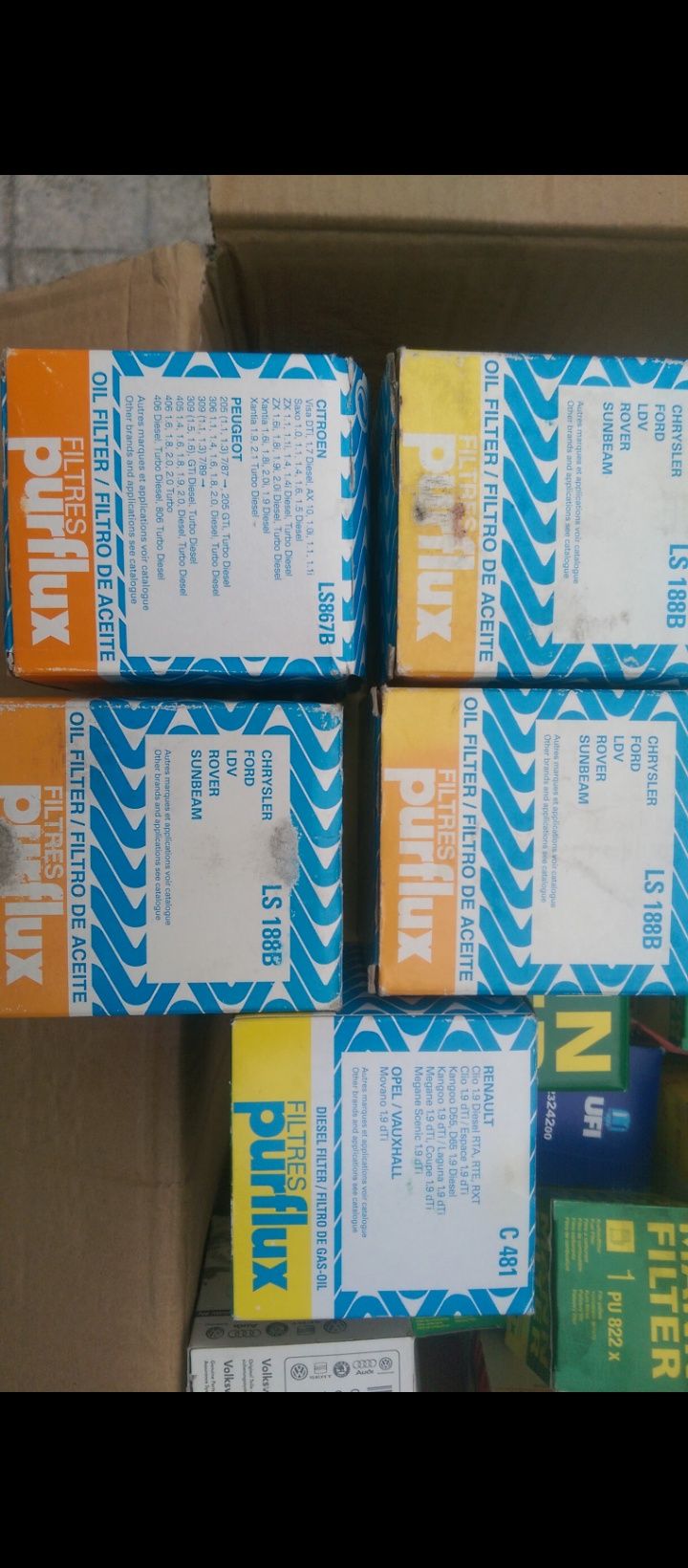 Se vinde Lot , filtre , toate sunt NOI si de calitate