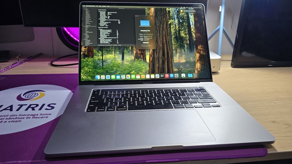 MacBook Pro 16 inch 2019 i9 16GB 1TB video 4GB A2141 spacegray
