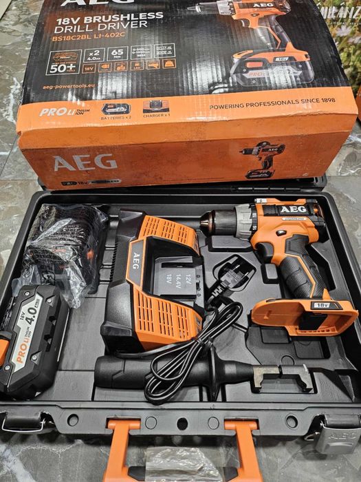 Hope Amanet P5-Burghiu compact, AEG, 18 V, Portocaliu/Negru, NOU