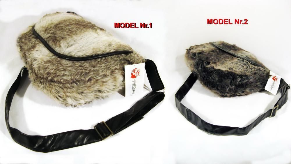 GEANTA DAMA blana artificiala HIGHLIGHT-Germania