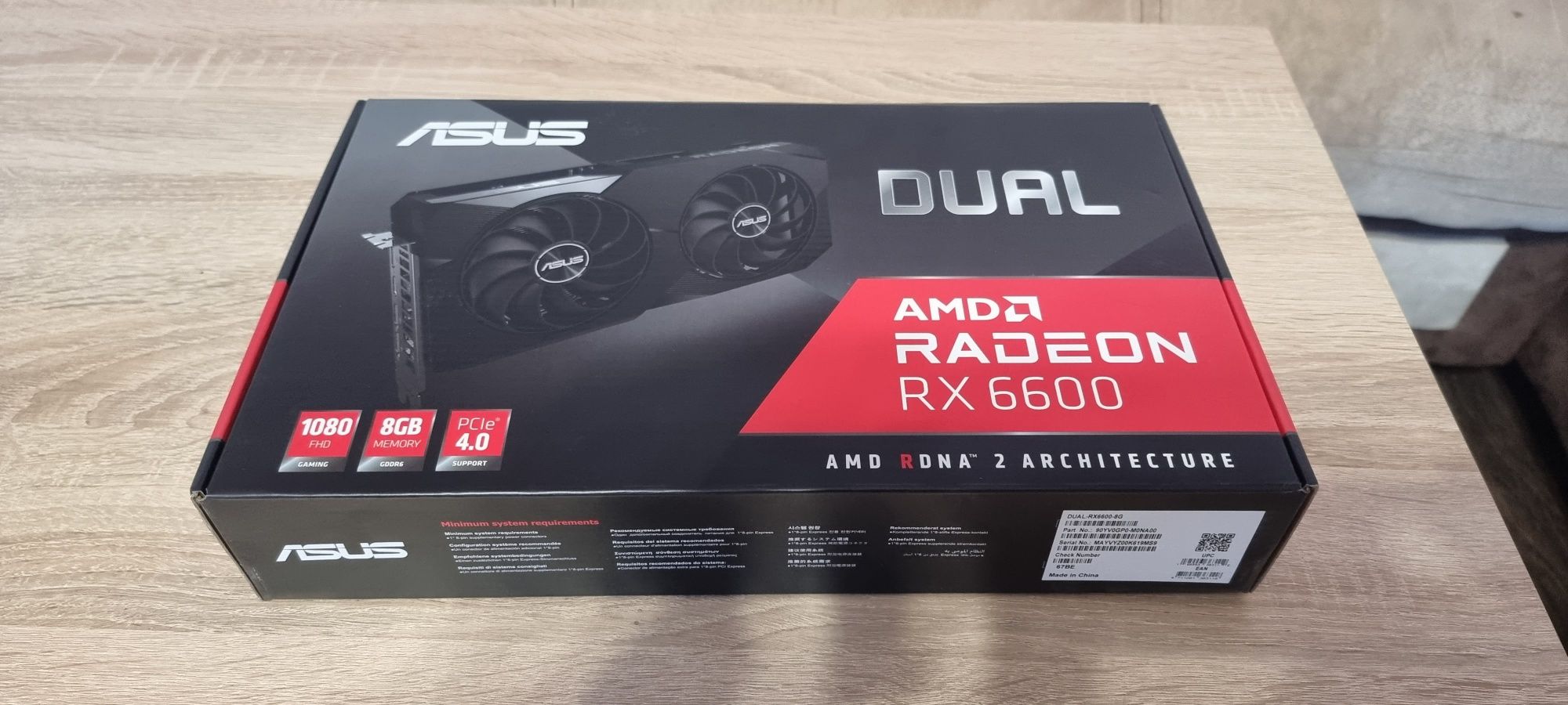 ASUS Dual Radeon™ RX 6600 8GB GDDR6 | Graphics Card
8GB GDDR6 | Graphi