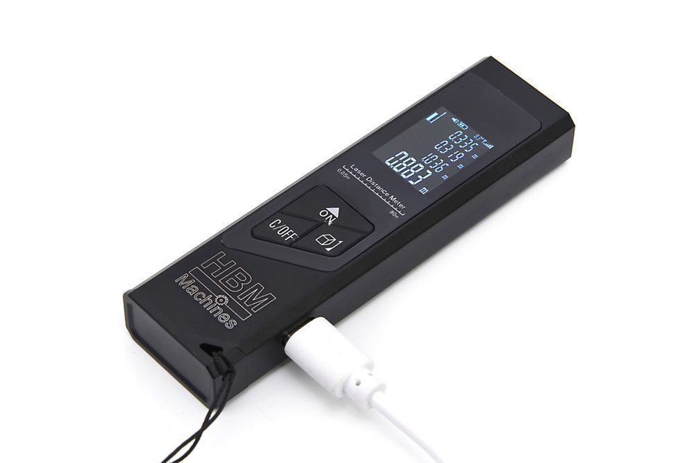 Telemetru profesional laser 2 in 1 40 de metri cu functie de masurare