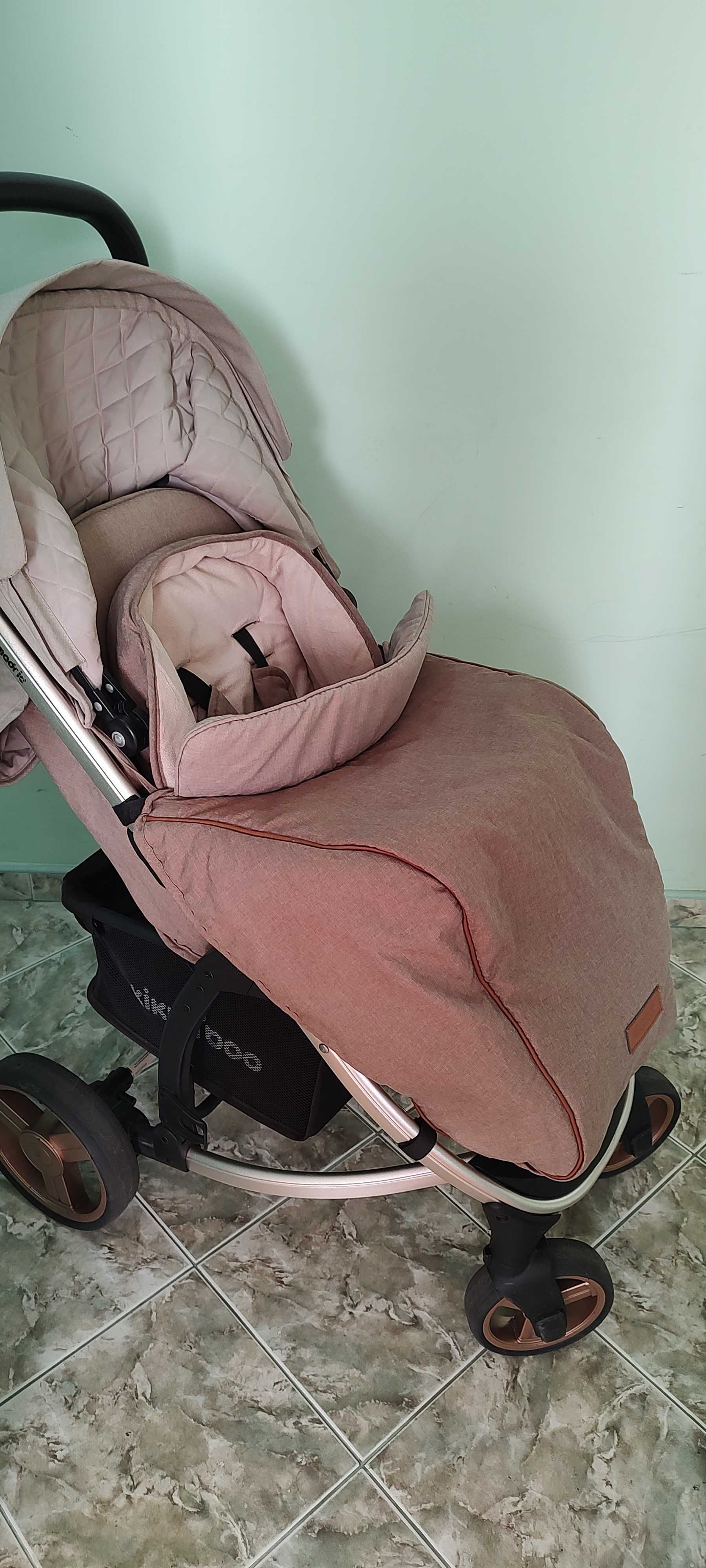 Комбинирана количка Kikkaboo 3 в 1 Мадрид