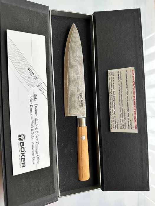 нож Böker Manufaktur Solingen Damascus