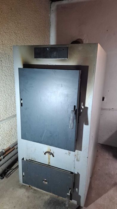 Centrala pe lemne Viessmann Vitoligno 100-S 35 kw, + Puffer + Boiler