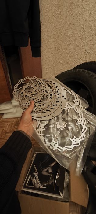 Роторы на велосипед самокат Электро