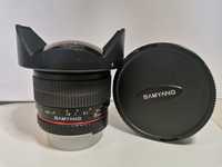 Obiectiv Fisheye Samyang 8mm f3.5 umc, cs ll pt Nikon