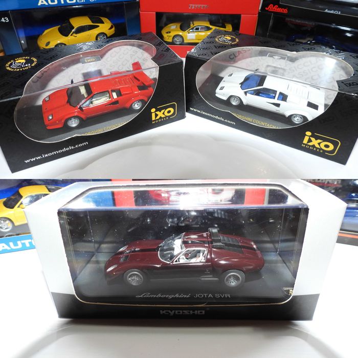 Lamborghini 1/43 Minichamps, Autoart, Kyosho, ixo