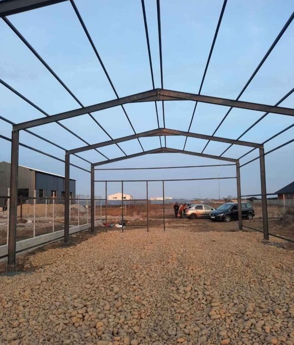 Vand structura metalica 10x32x4h Accept variante cu auto