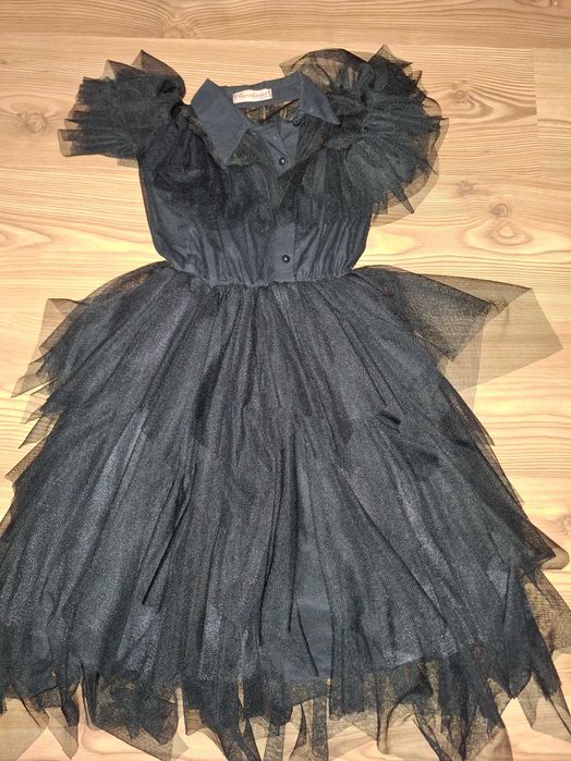 Рокля Уенсдей за  малка  госпожица