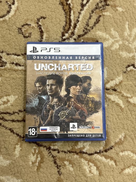 Uncharted:Наследие воров коллекция 2 игры в 1 диске на PlayStation 5