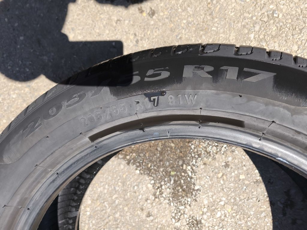 205/55/17" 4бр Pirelli cinturato P7,dot4720,7mm