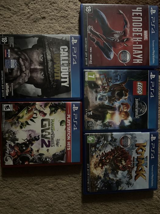 Игры на Sony Playstation 4