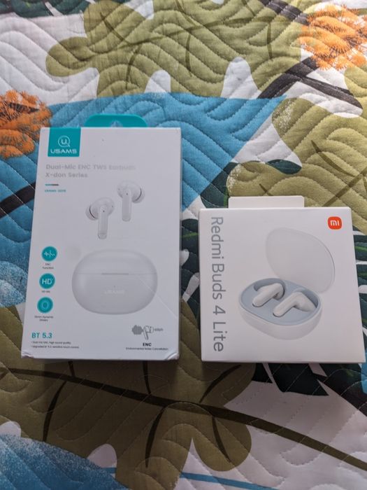 Bluetooth наушники Usams и Redmi