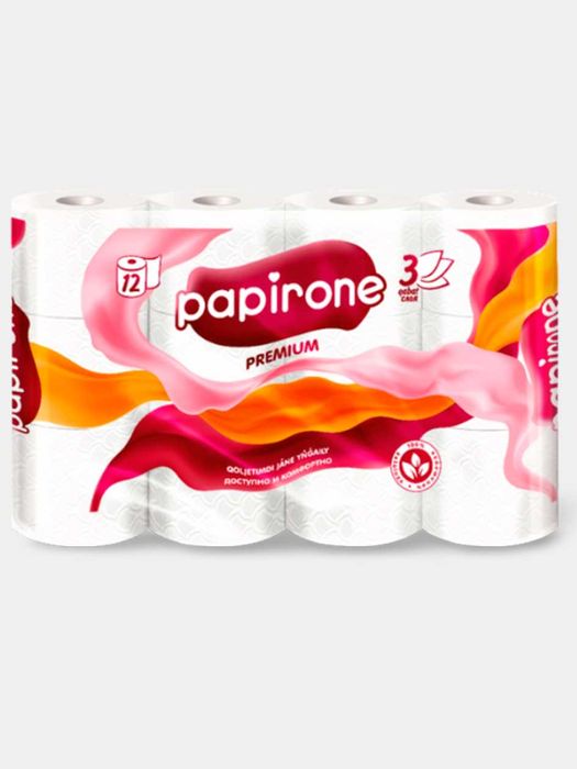 Туалетная бумага Papirone (Premium)