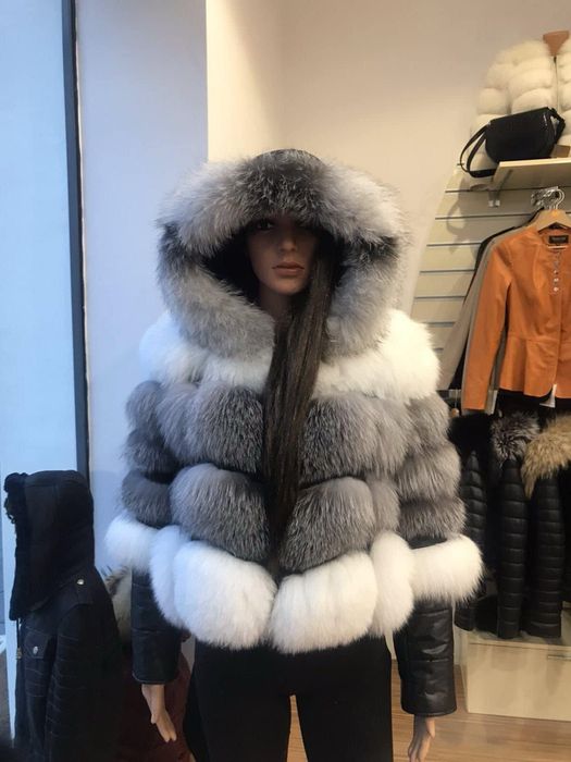 Blana naturala vulpe pe comanda cu AVANS