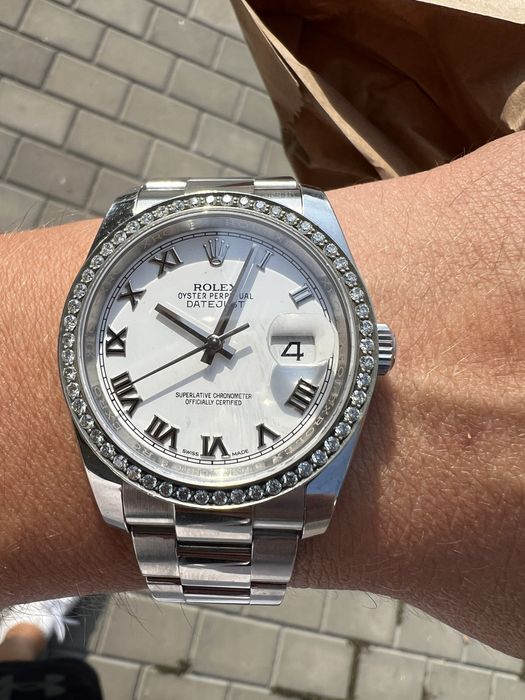 Rolex Datejust 36 diamond bezel