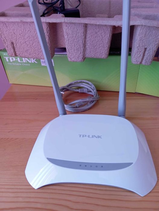 Нов Рутер TP-Link - TL-WR840N, 300Mbps, бял