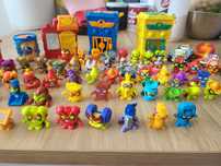 Superzings lot 53 bucati, anti eroi, eroi, plus accesorii