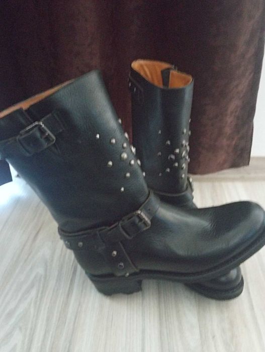Дамски боти POLO естествена кожа