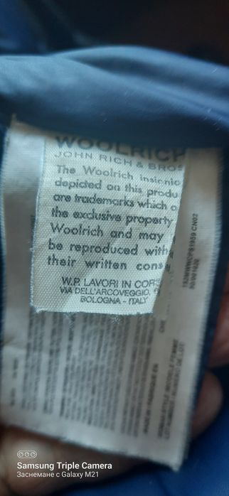 Woolrich дамско пухено зимно яке с качулка